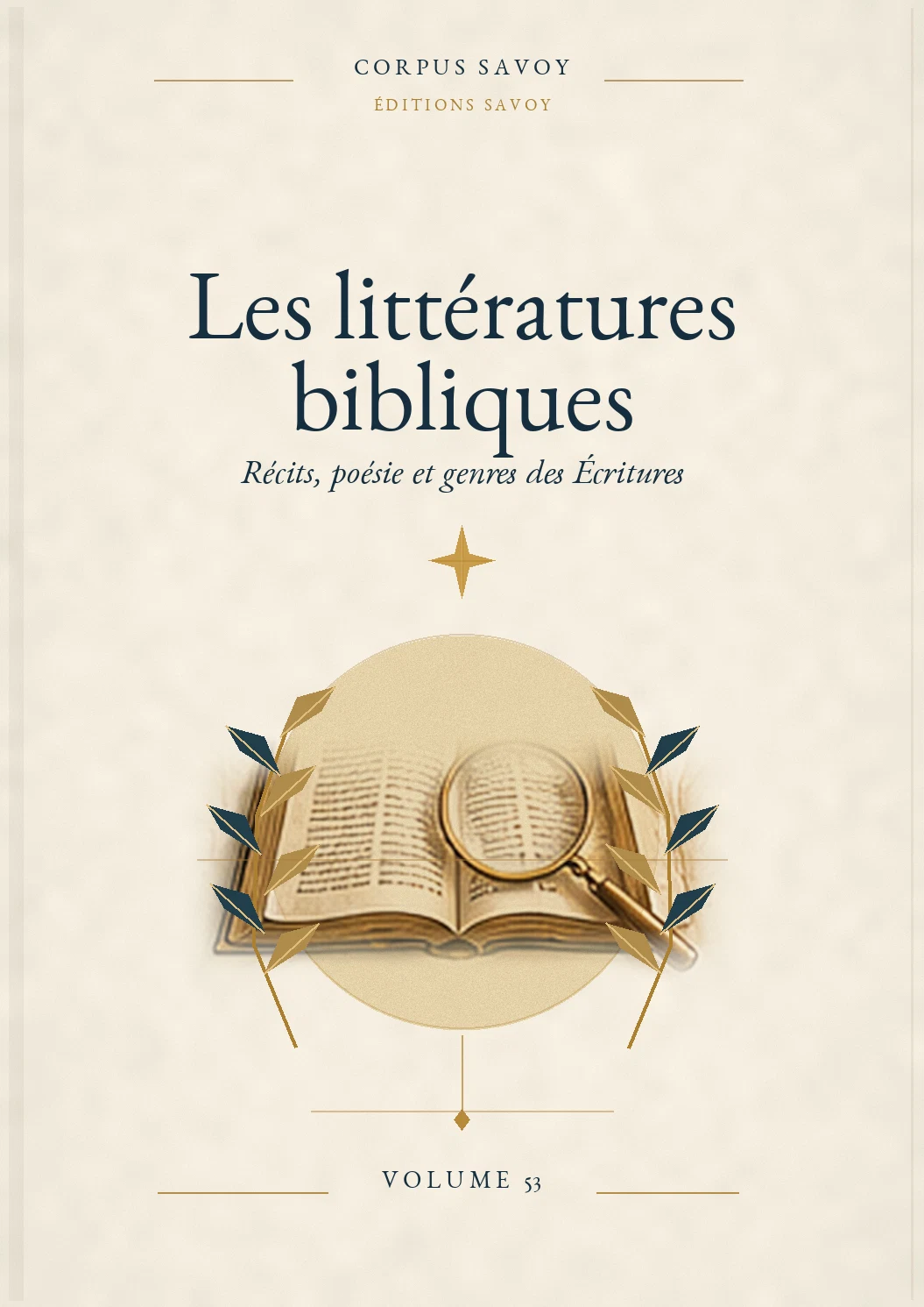 Couverture du projet Les littératures bibliques